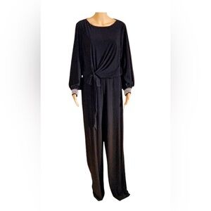 MSK Women’s XL‎ Black Jumpsuit EUC